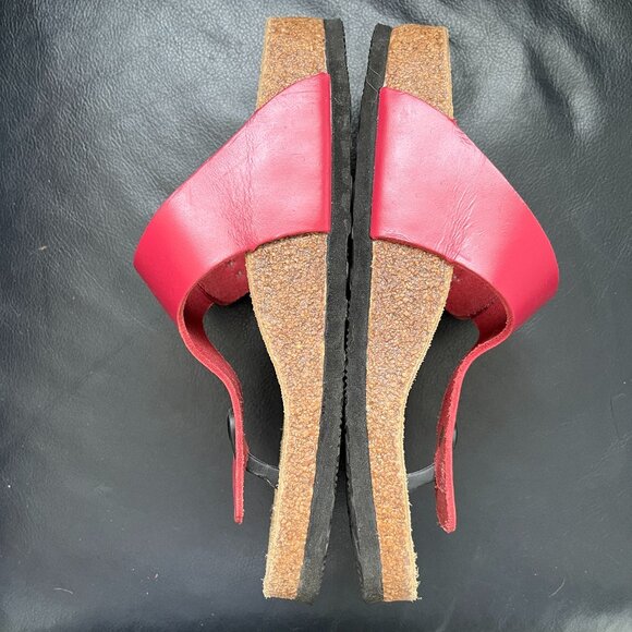 Romika Red Thong Sandal - Picture 3 of 4